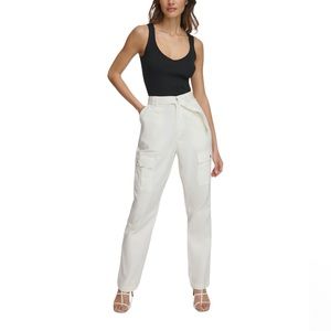 DKNY Jeans Women's Belted Cargo Pants